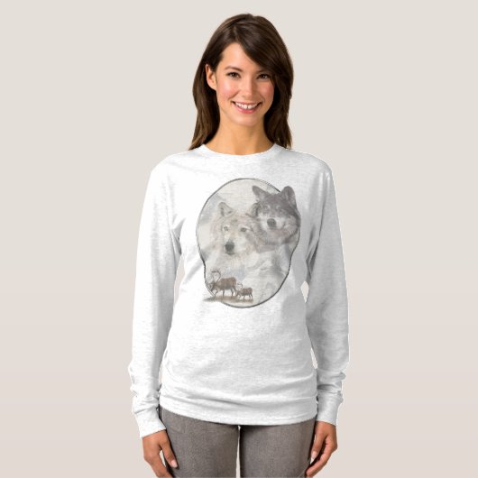 Canadese Wildlife T-shirt (Voorkant volledig)