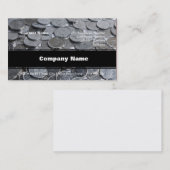 Canadese zilvermunten visitekaartje (Voorkant / Achterkant)