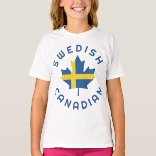 Canadese Zweedse Roots T-shirt