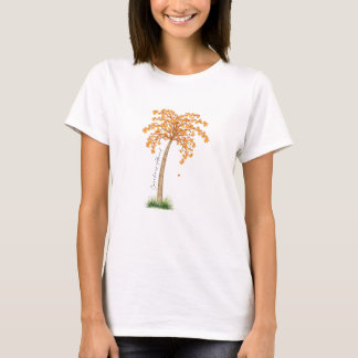 Canadezen in het buitenland Maple Palm van Mukta C T-shirt