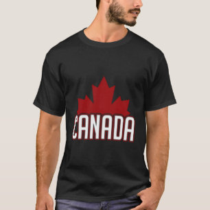 Canadezen Maple Leaf Canada T-shirt