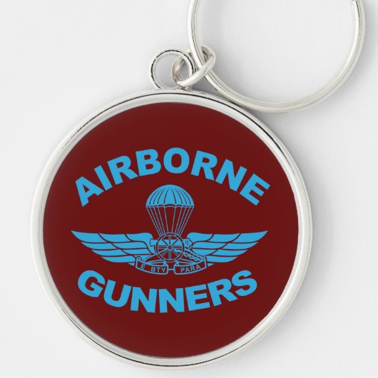 Canadian Airborne Gunners Sleutelhanger (Voorkant)