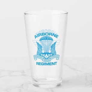 Canadian Airborne Regiment Beer Glass Glas