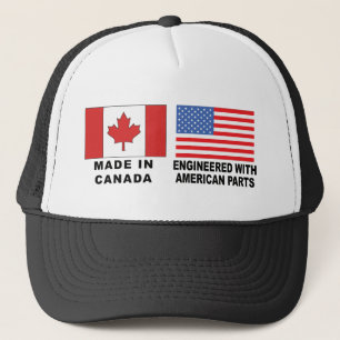 Canadian American T-Shirt Trucker Pet