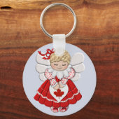 Canadian Angel Sleutelhanger (Voorkant)