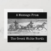 Canadian Backwood Mail Briefkaart (Voorkant / Achterkant)