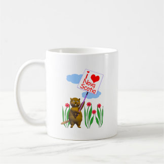 Canadian Beaver houdt van Nova Scotia Koffiemok