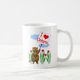 Canadian Beaver Loves Ontario Koffiemok