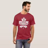 Canadian Beavers Maple Leaf T T-shirt (Voorkant volledig)