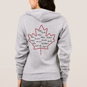 Canadian Cities Hoodie