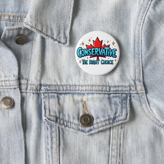 Canadian Conservative Button (In situ)