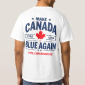 Canadian Conservative Right-Wing T-Shirt (Achterkant)