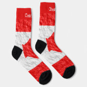 Canadian Flag Design Sokken (Rechts)