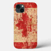  Canadian Flag Maple Leaf Design Telefoonhoes Case-Mate iPhone Case (Achterkant)