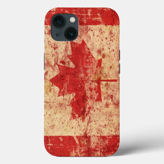 Canadian Flag Maple Leaf Design Telefoonhoes Case-Mate iPhone Case (Achterkant)