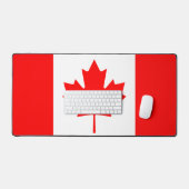 Canadian flag of Canada custom XL mouse pad (Clavier et souris)