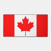Canadian flag of Canada custom XL mouse pad (Recto)