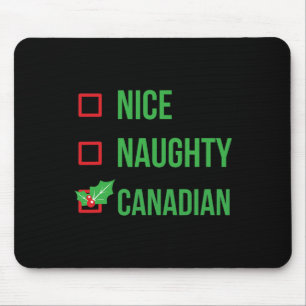 Canadian Funny Canada Pajama kerstcadeau Muismat