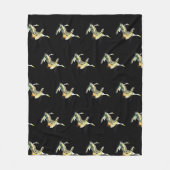 CANADIAN GEESE MIGRATIE  FLEECE DEKEN (Voorkant)