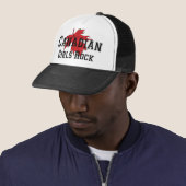 Canadian Girls Rock Trucker Pet (In situ)