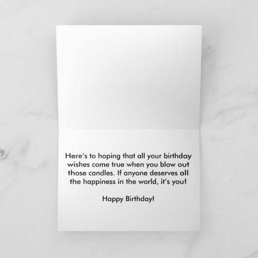 Canadian Goose Portrait Kaart (Binnen)