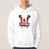 Canadian Lacrosse Logo Hoodie (Voorkant)