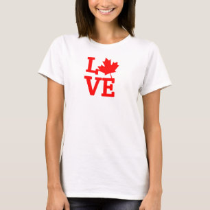Canadian Love Affair ,kampioen, Canada, Canadees, T-shirt
