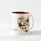 Canadian Love Custom Name mokken (Voorkant rechts)