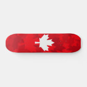 Canadian Maple Leaf Camo Skateboard (Horizontaal)