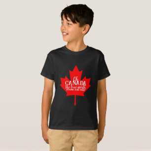 Canadian Maple Leaf Canada Day Family Matching T-shirt