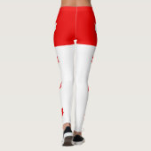 Canadian Maple Leaf Decor op Leggings (Achterkant)