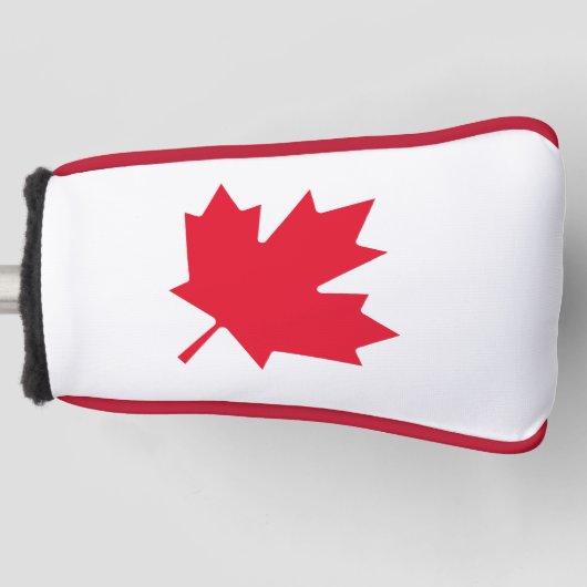 Canadian Maple Leaf Golfheadcover (Voorkant)