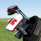 Canadian Maple Leaf Golfheadcover (Insitu)