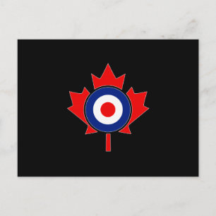 Canadian Maple Leaf Roundel Mod CANADA Briefkaart