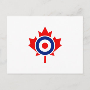 Canadian Maple Leaf Roundel Mod CANADA Briefkaart