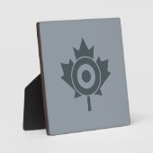 Canadian Maple Leaf Roundel Mod CANADA Fotoplaat (Voorkant)