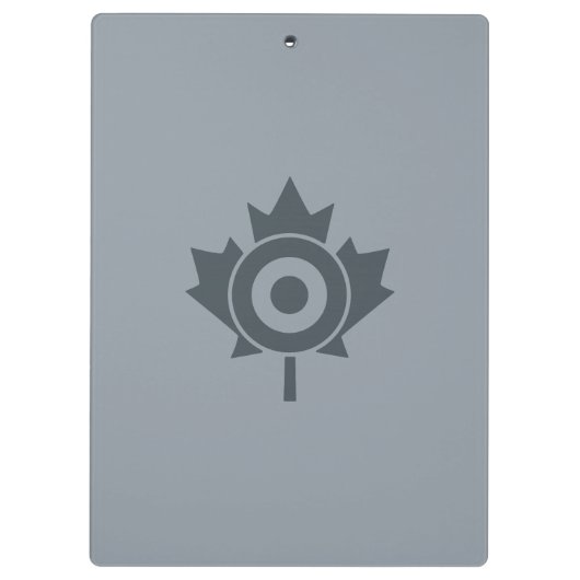 Canadian Maple Leaf Roundel Mod CANADA Klembord (Achterkant)