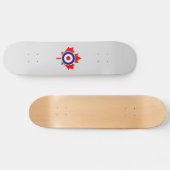 Canadian Maple Leaf Roundel Mod CANADA Skateboard (Horizontaal)