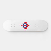 Canadian Maple Leaf Roundel Mod CANADA Skateboard (Horizontaal)