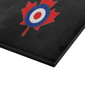 Canadian Maple Leaf Roundel Mod CANADA Snijplank (Hoek)