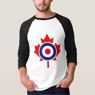 Canadian Maple Leaf Roundel Mod CANADA T-shirt