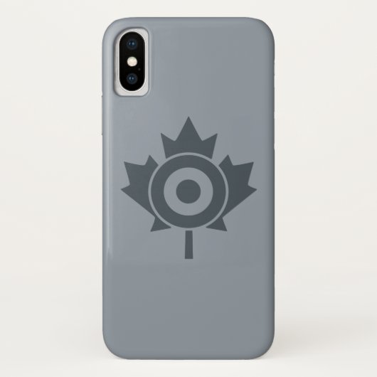 Canadian Maple Leaf Roundel Mod Case-Mate iPhone Case (Achterkant)