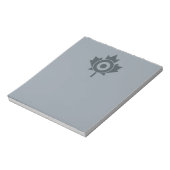 Canadian Maple Leaf Roundel Mod Graphic Notitieblok (Gedraaid)