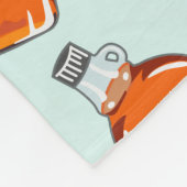 Canadian Maple Syrup Pattern Fleece Deken (Hoek)