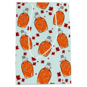 Canadian Maple Syrup Pattern Medium Cadeauzakje (Voorkant)