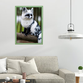 Canadian Marble Fox Poster