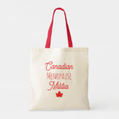 Canadian Menopause Militia Tas (Achterkant)