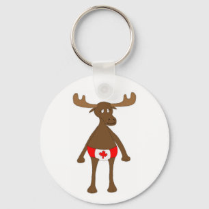 Canadian Moose Sleutelhanger