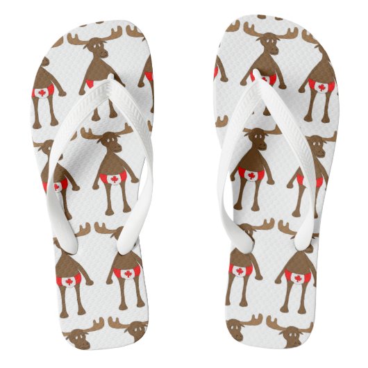 Canadian Moose Teenslippers (Voetbed)