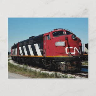 Canadian National FP-7 a+a set, No. 9165, Toronto, Briefkaart